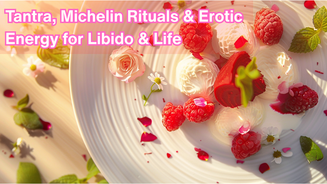 The Alchemy of Aphrodisiacs: How I Fuse Tantra, Michelin Artistry & Sensual Rituals to Fuel Libido, Creativity & Life Force