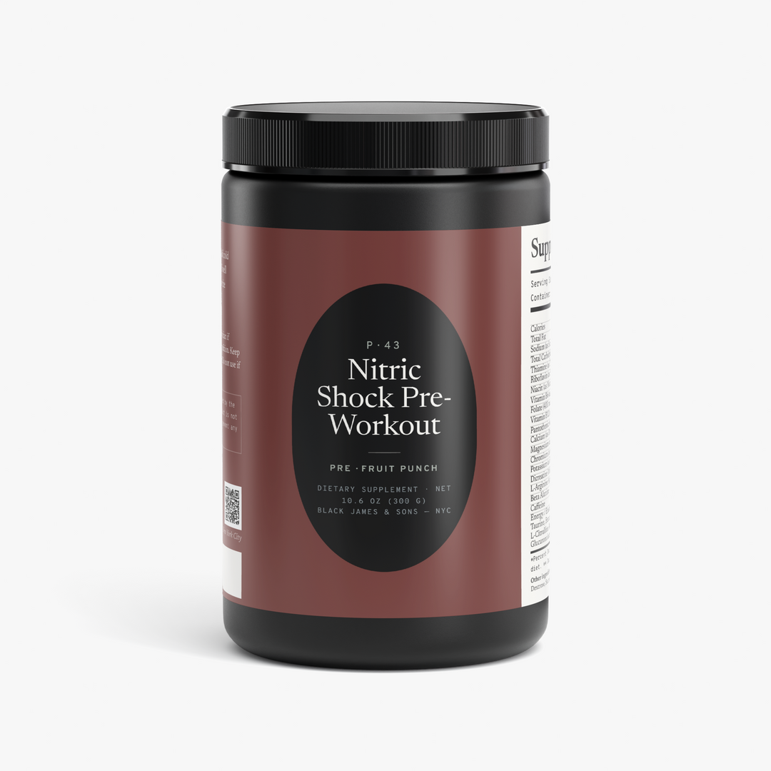 Nitric Shock Pre-Workout Powder (Fruit Punch)
