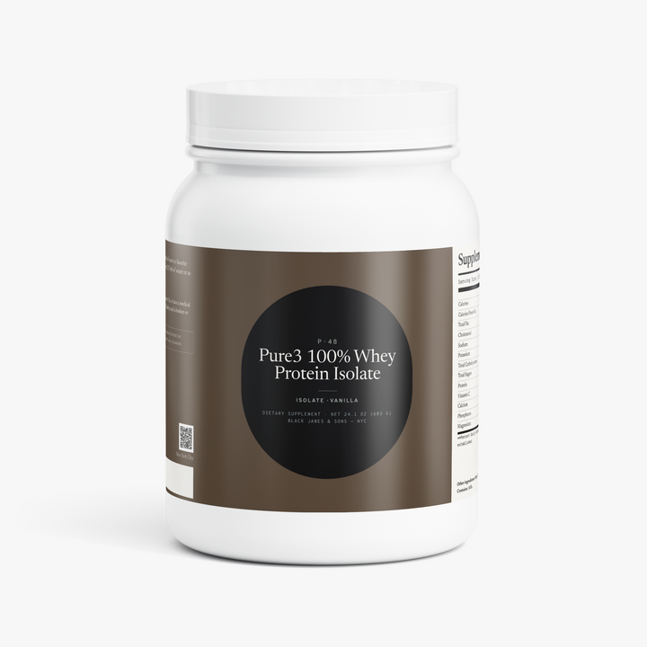 Pure3 100% Whey Protein Isolate (Vanilla)