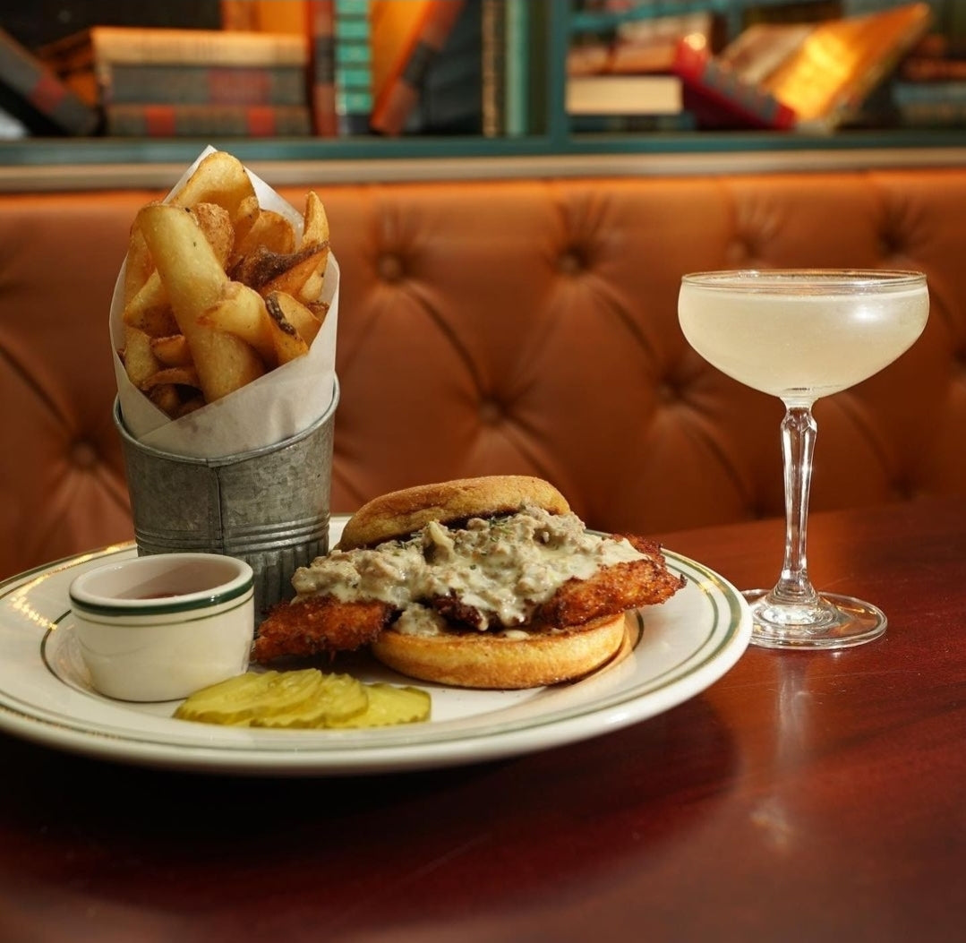 London and Martin Chicken Sandwich