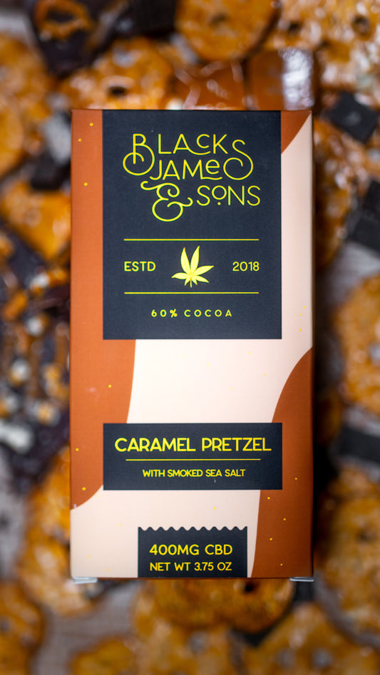 Caramel Pretzel with Smoked Sea Salt