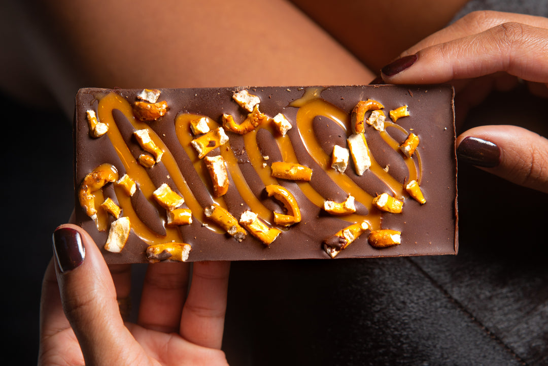 Caramel Pretzel with Smoked Sea Salt