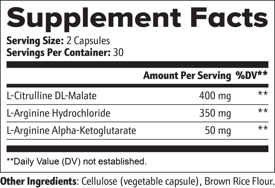 L-Citrulline & L-Arginine Stack