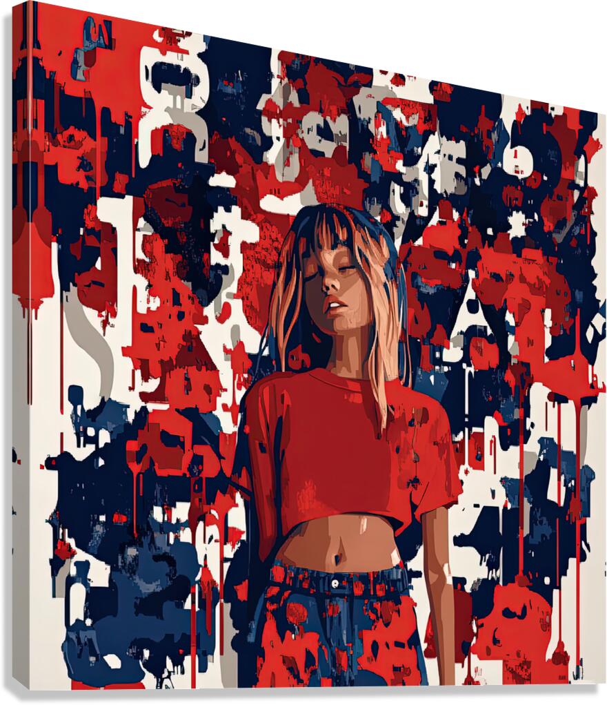 Echoes of the Psyche: Abstract Rebellion – Limited Edition Collector’s Print