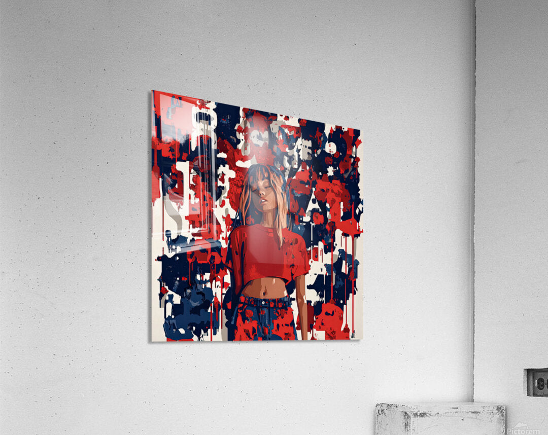 Echoes of the Psyche: Abstract Rebellion – Limited Edition Collector’s Print